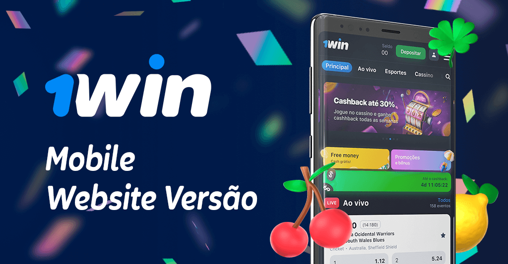 1win Mobile Website Versão
